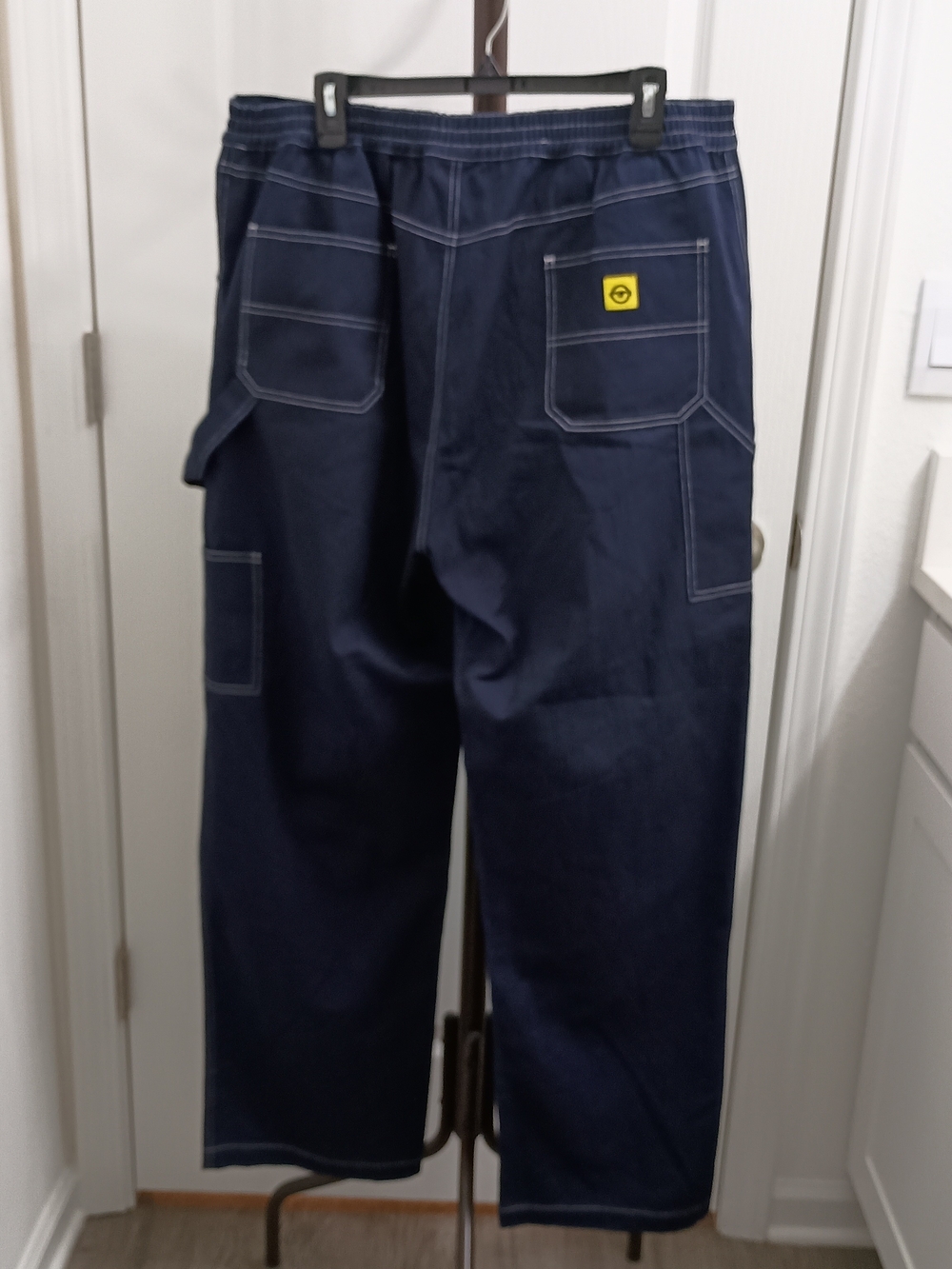 NEW Universal Studios Minion Carpenter Pants 2XL Elastic Waistband NWT FUN Comfy
